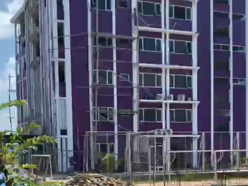 Diduga Tanpa Izin, Kampus Universitas Aisyah Pringsewu Bangun Gedung Baru di Lahan Sawah Produktif